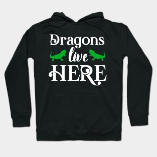 Dragons Live Here Hoodie